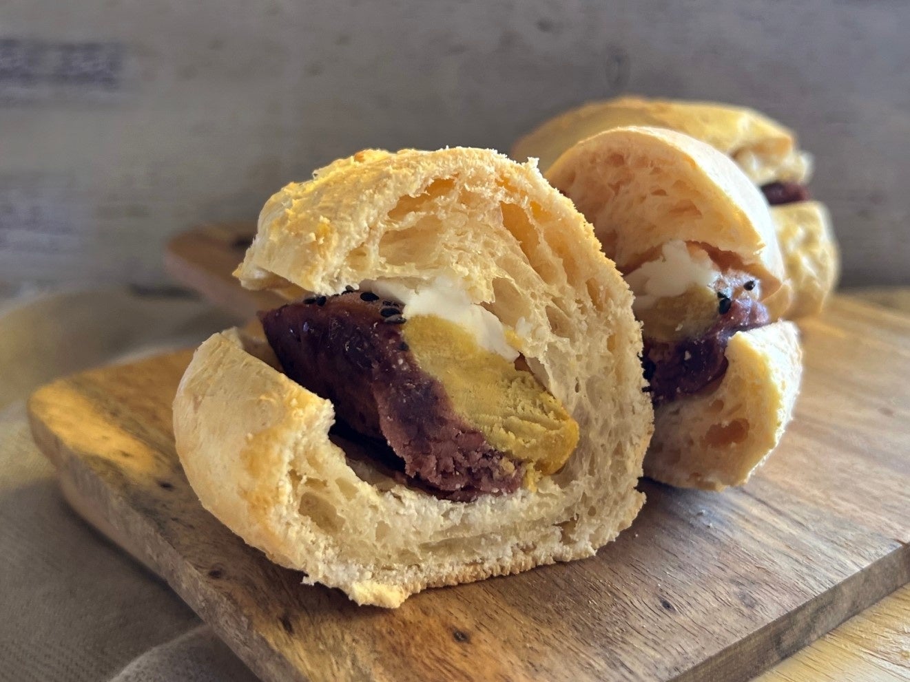 あん大豆バターサンド「安納芋」