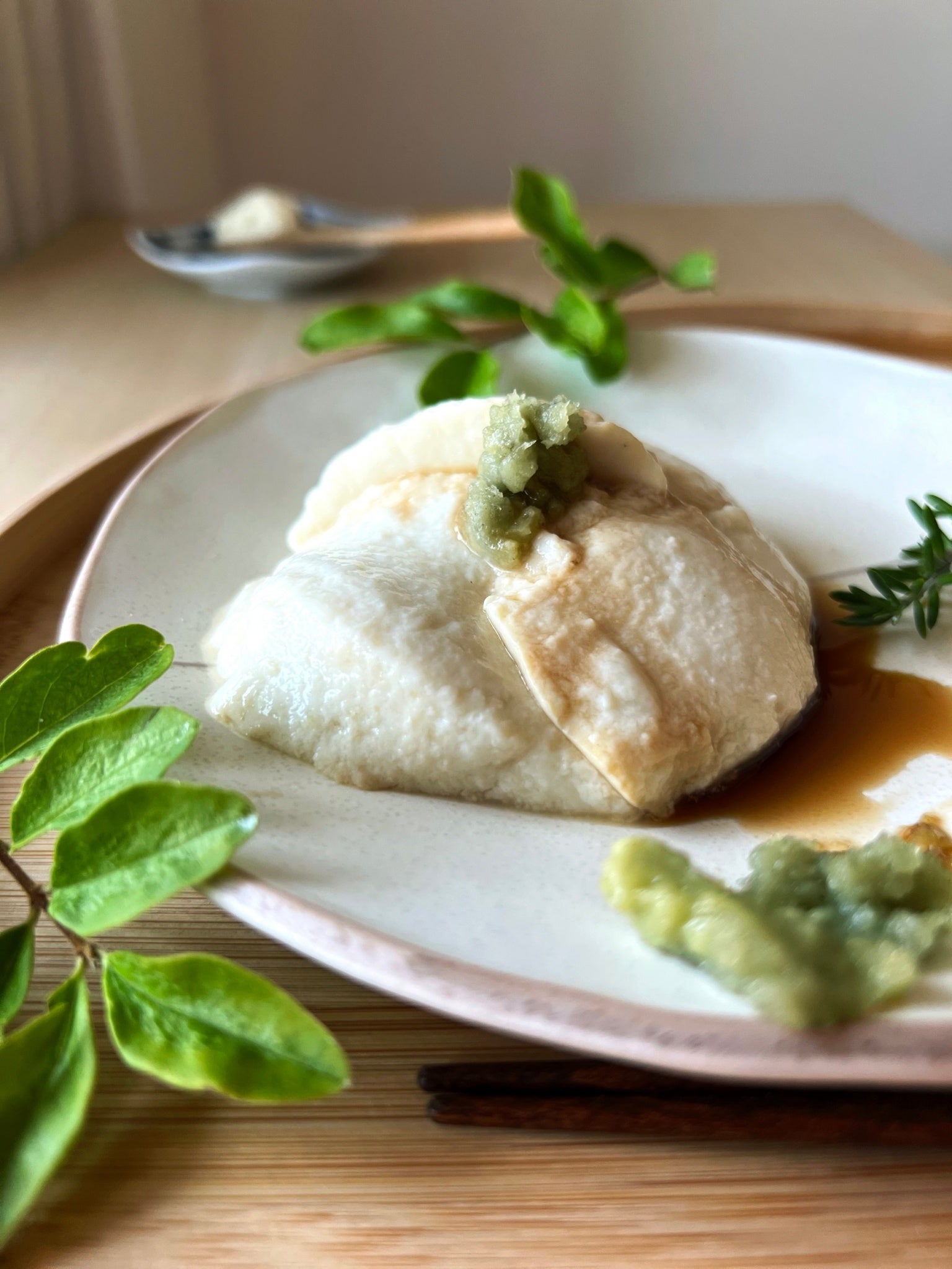 【期間限定】クリーミーわさび豆腐