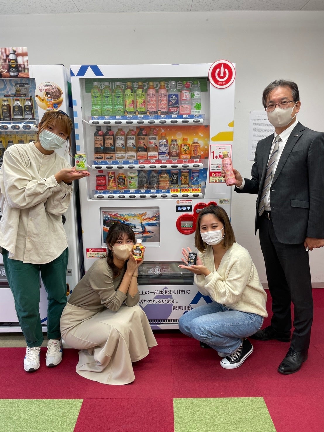 愛しとーと本社休憩室にも設置