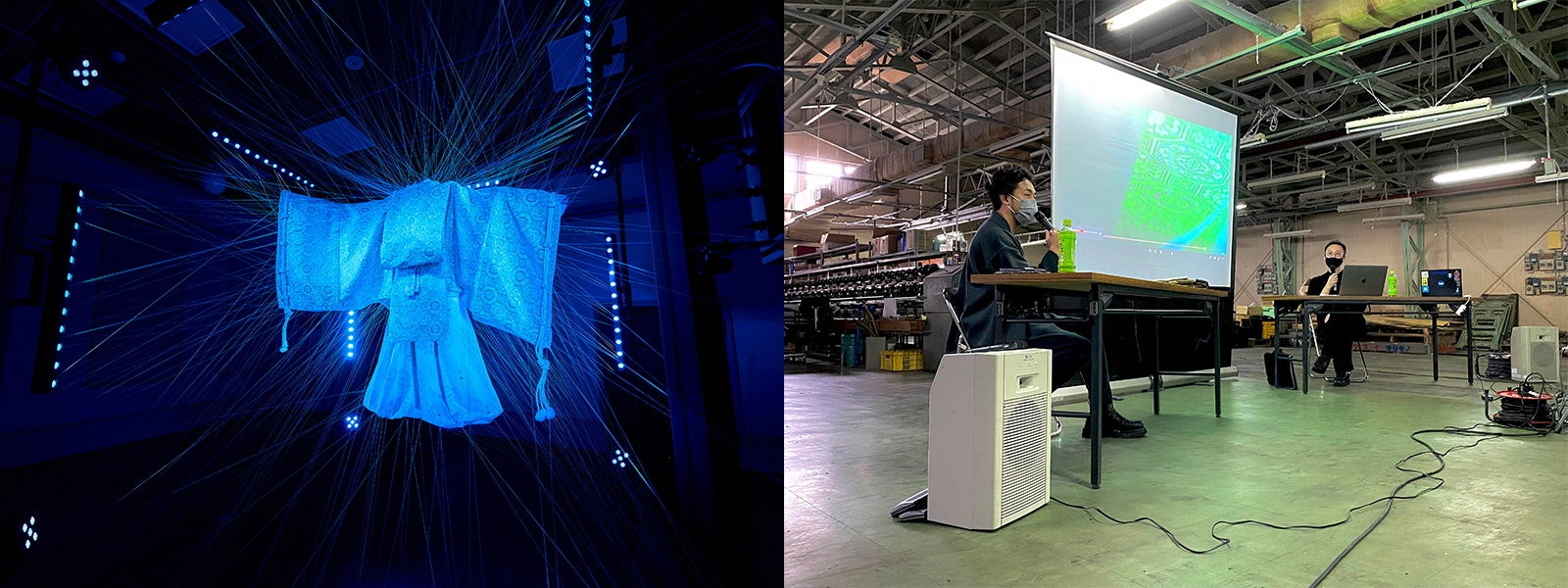 令和３年度の展示とトークイベントの様子