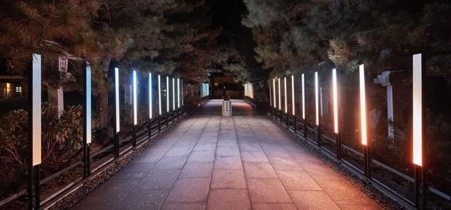 「京都府域展開アートプロジェクト ALTERNATIVE KYOTO -もうひとつの京都- -Artspace of the light- in 向日市」 《Altered Perspectives 2021》原摩利彦＆白木良