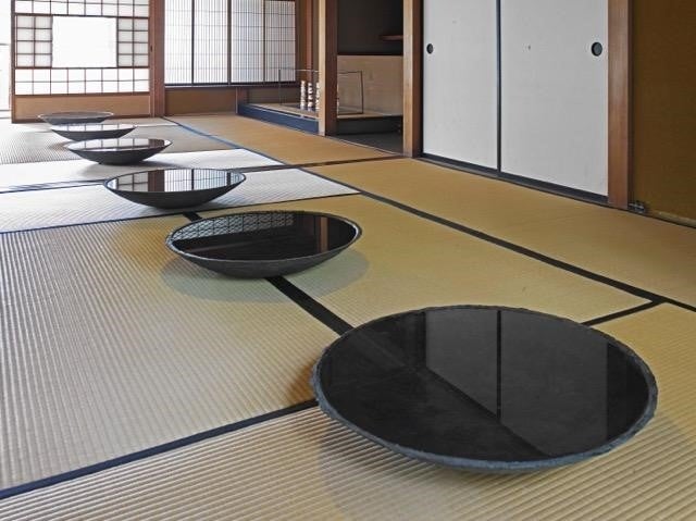 青木野枝《水のとどまるところ IV》2007, 2019年 「水と土の芸術祭 2018（新潟）」撮影：山本糾 ©︎Noe Aoki、Courtesy of ANOMAL