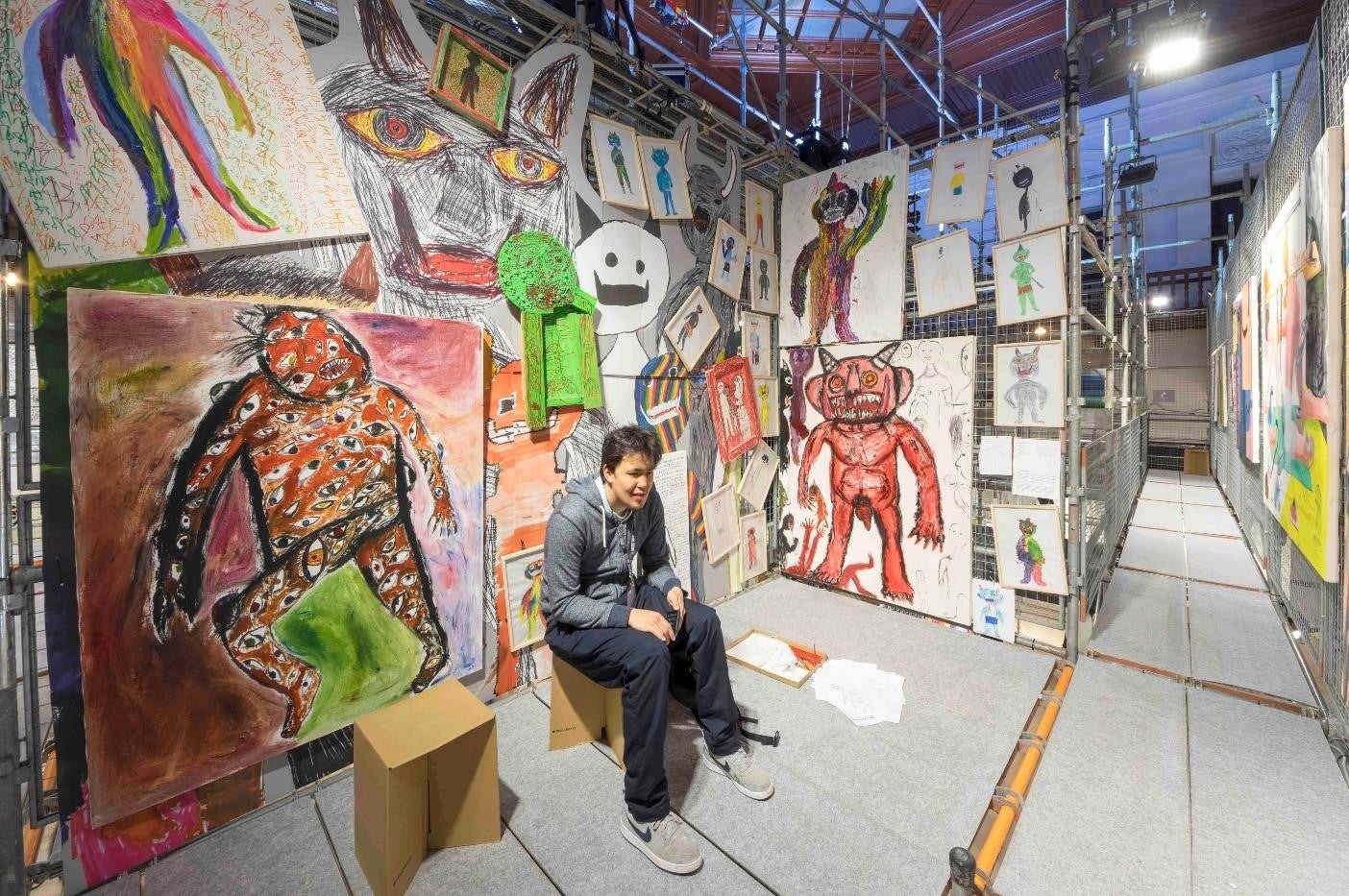 木村舜 2018年｜ARTISTS’ FAIR KYOTO展示風景