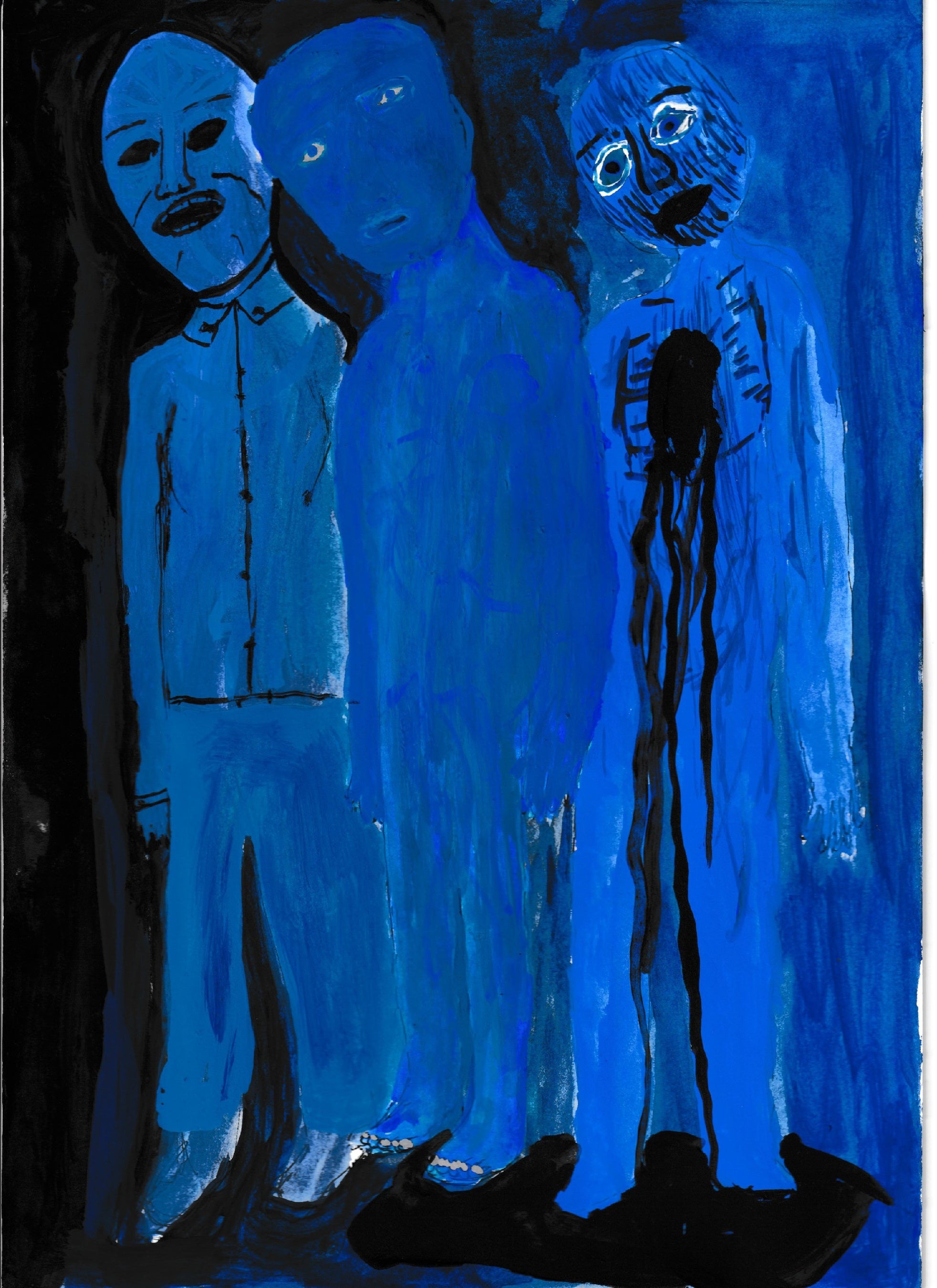 木村舜《癡（スケッチ）》