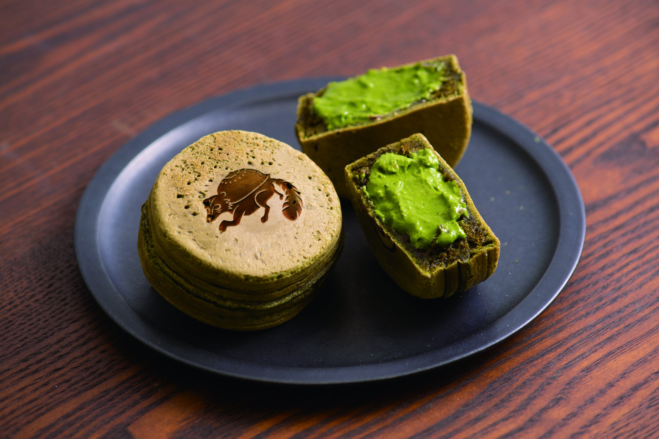 人気の抹茶カスタード