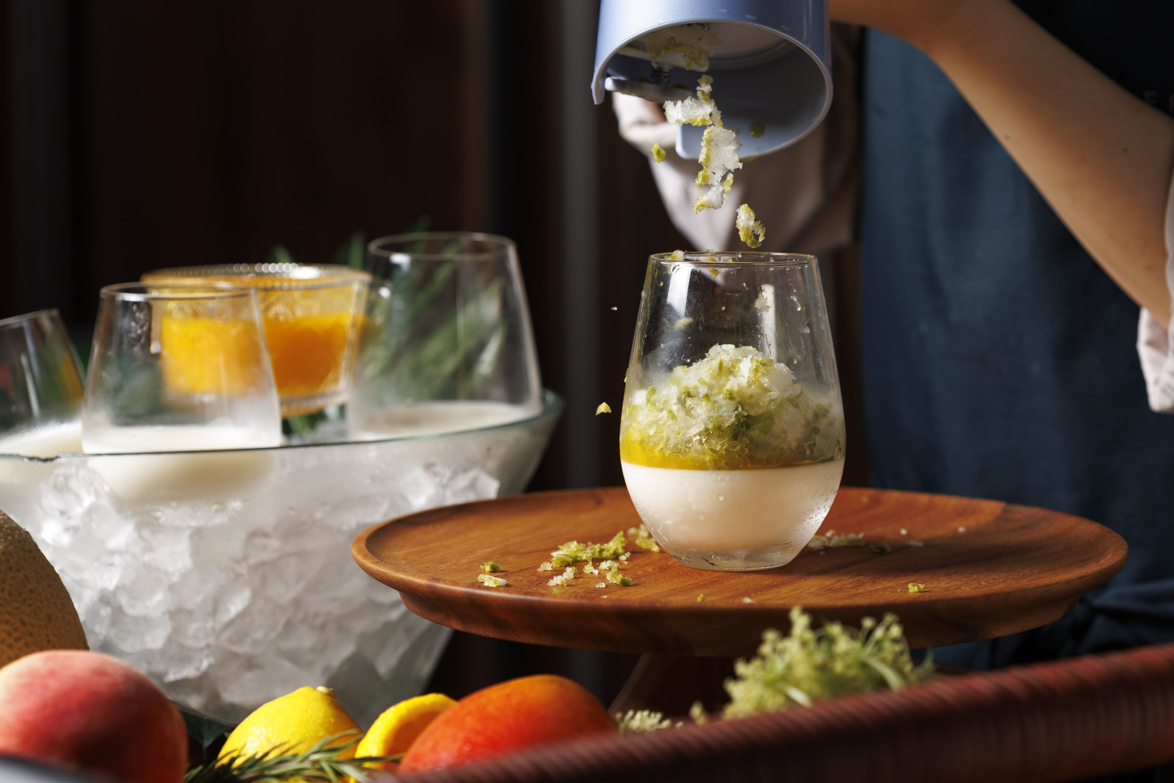 トロピカルマンゴーモヒートかき氷