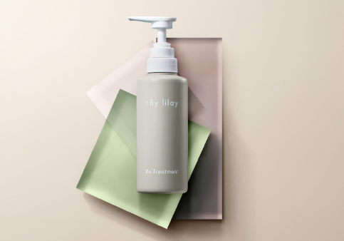 +By lilay Re-Treatment｜髪の内部にタンパク質など必要な栄養素を補給し、潤い成分で補修・コーティングするヘアトリートメント。