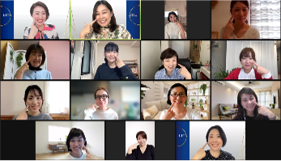 プレサービスモニター入学式の様子