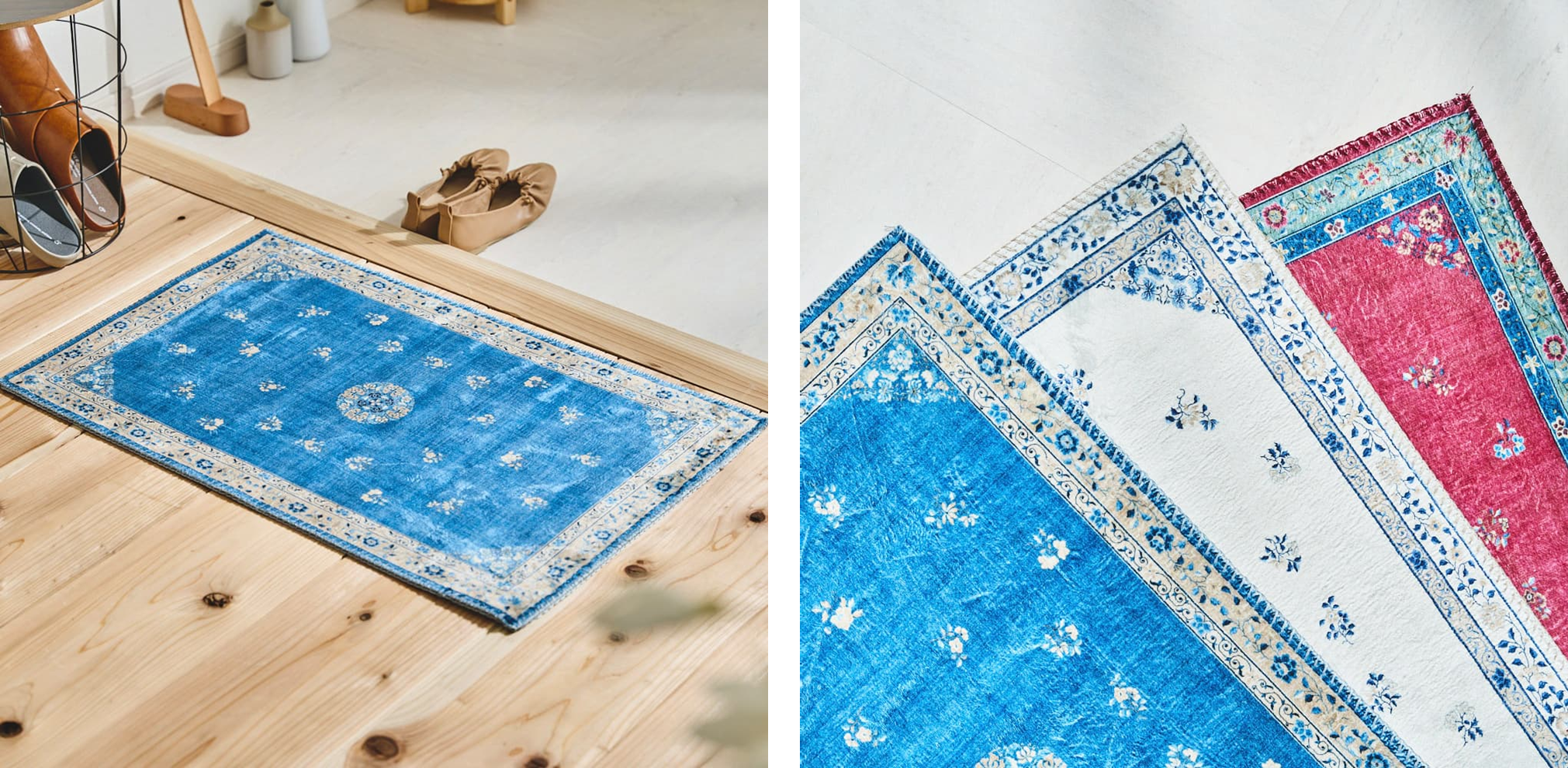 おもてなしの顔、玄関マットを多彩にラインナップ！『マット特集