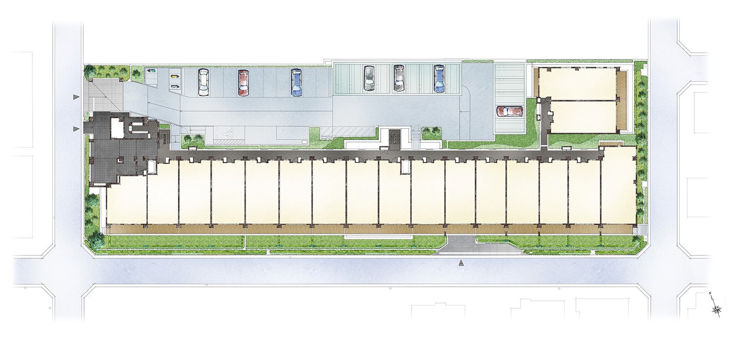 配棟計画（イメージイラスト）