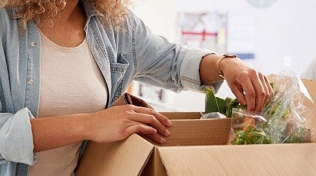 おうちCO-OP専用食配スペース（イメージ写真）