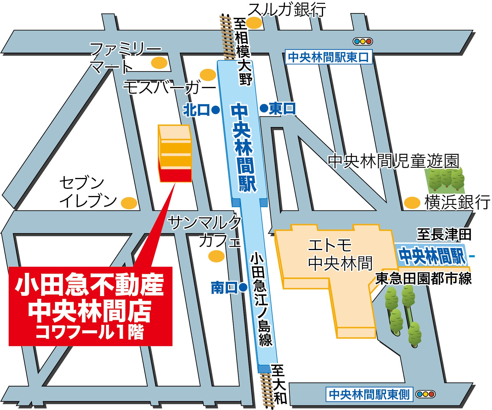 新店舗位置図