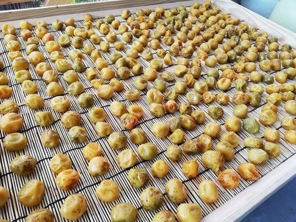 よめな会が製造している梅干し