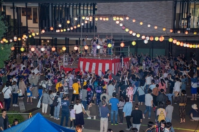 ２０１９年第９回鴨台盆踊りの様子　