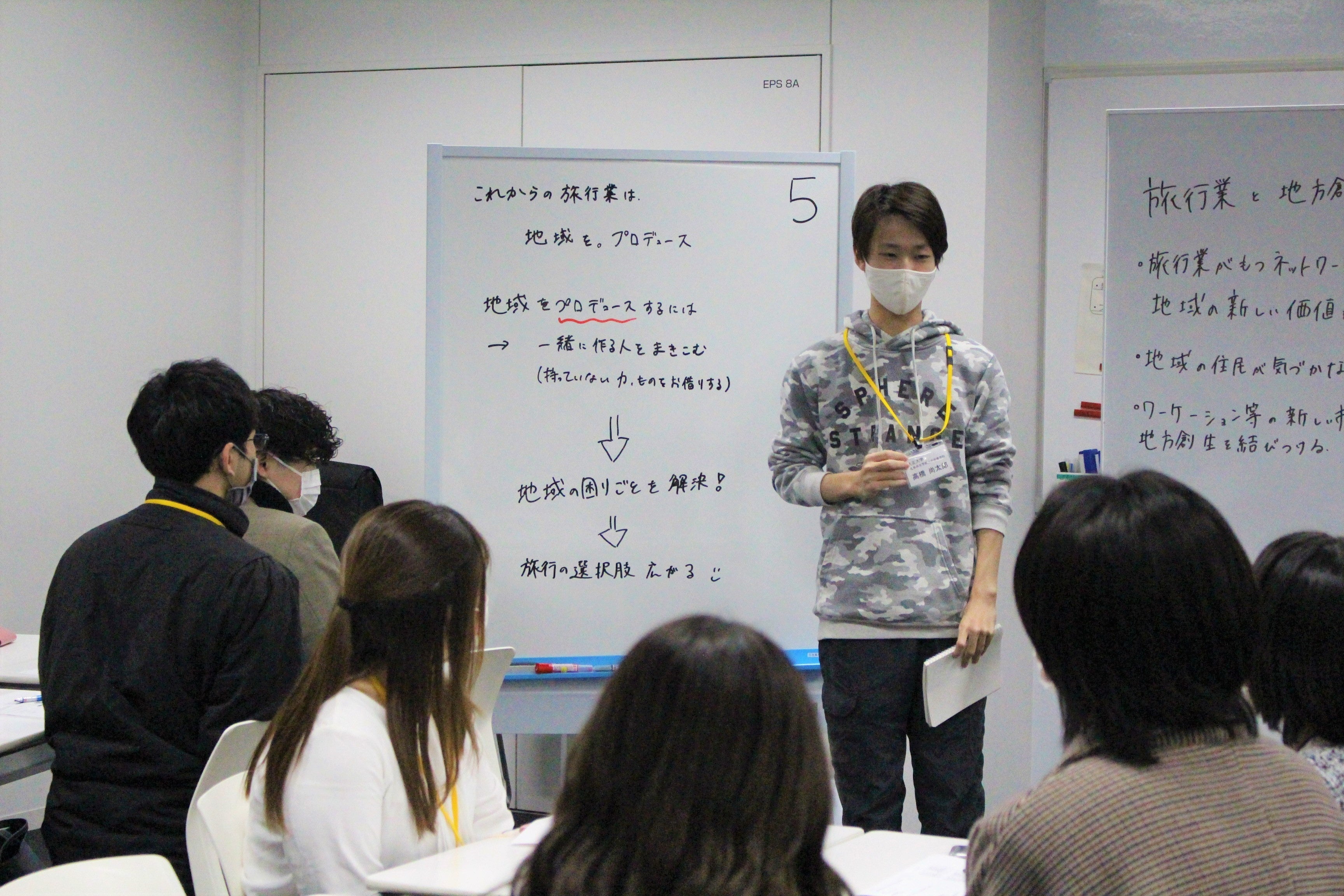 LADY JATA委員会の皆様にフィードバックをいただきながら参加者全員に向けて発表をおこないました