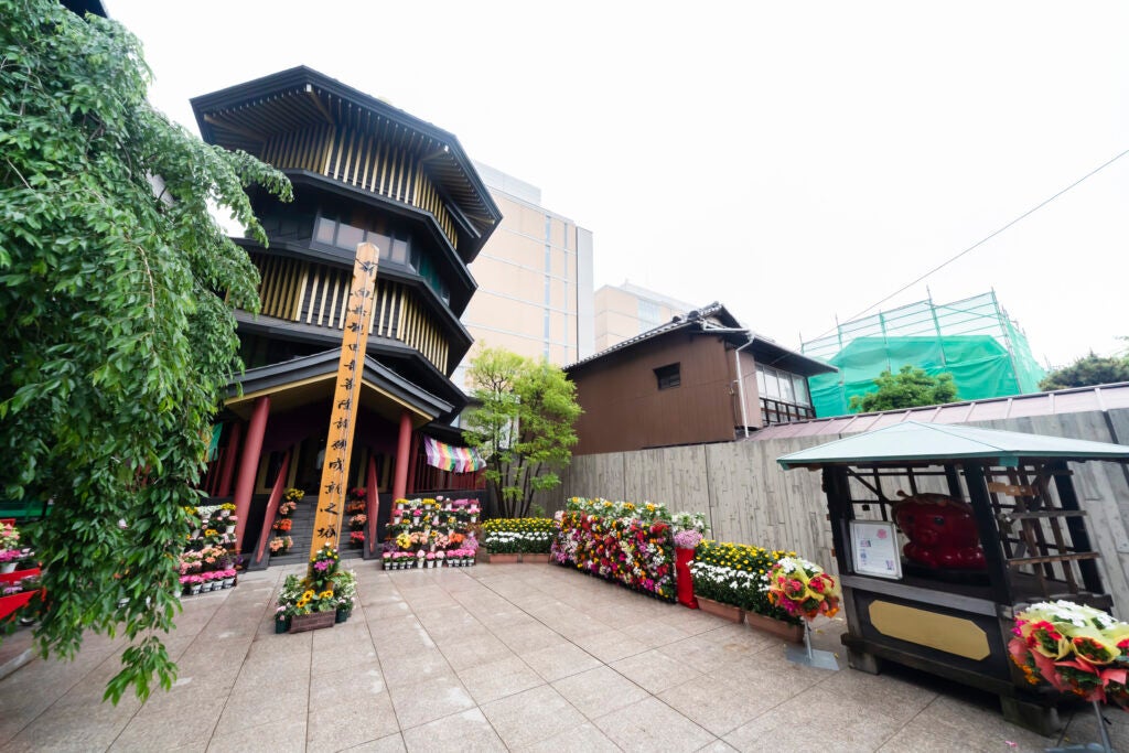 2022年に開催した「第九回すがも鴨台花まつり」の様子