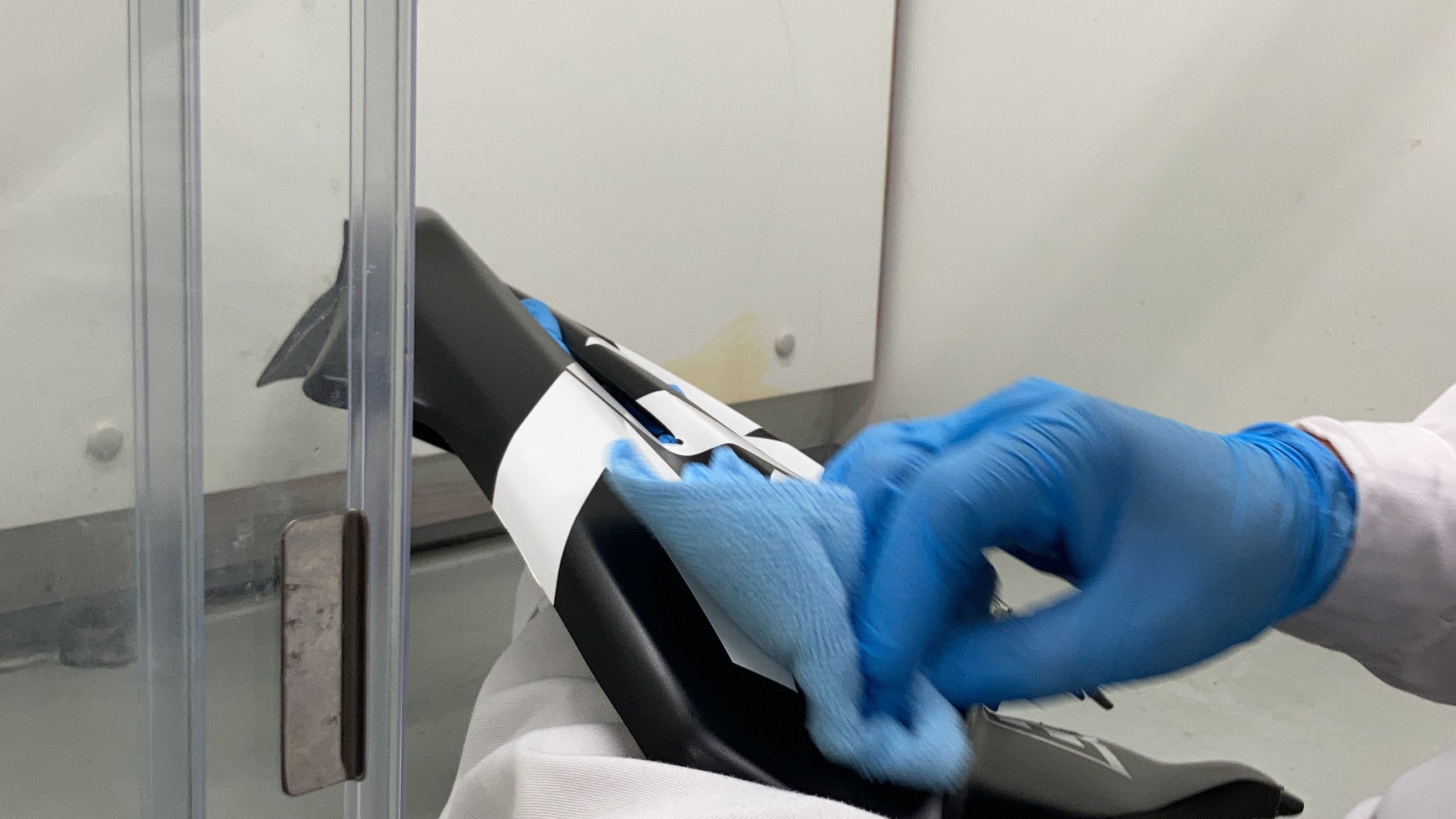 カウルへのコーテイング