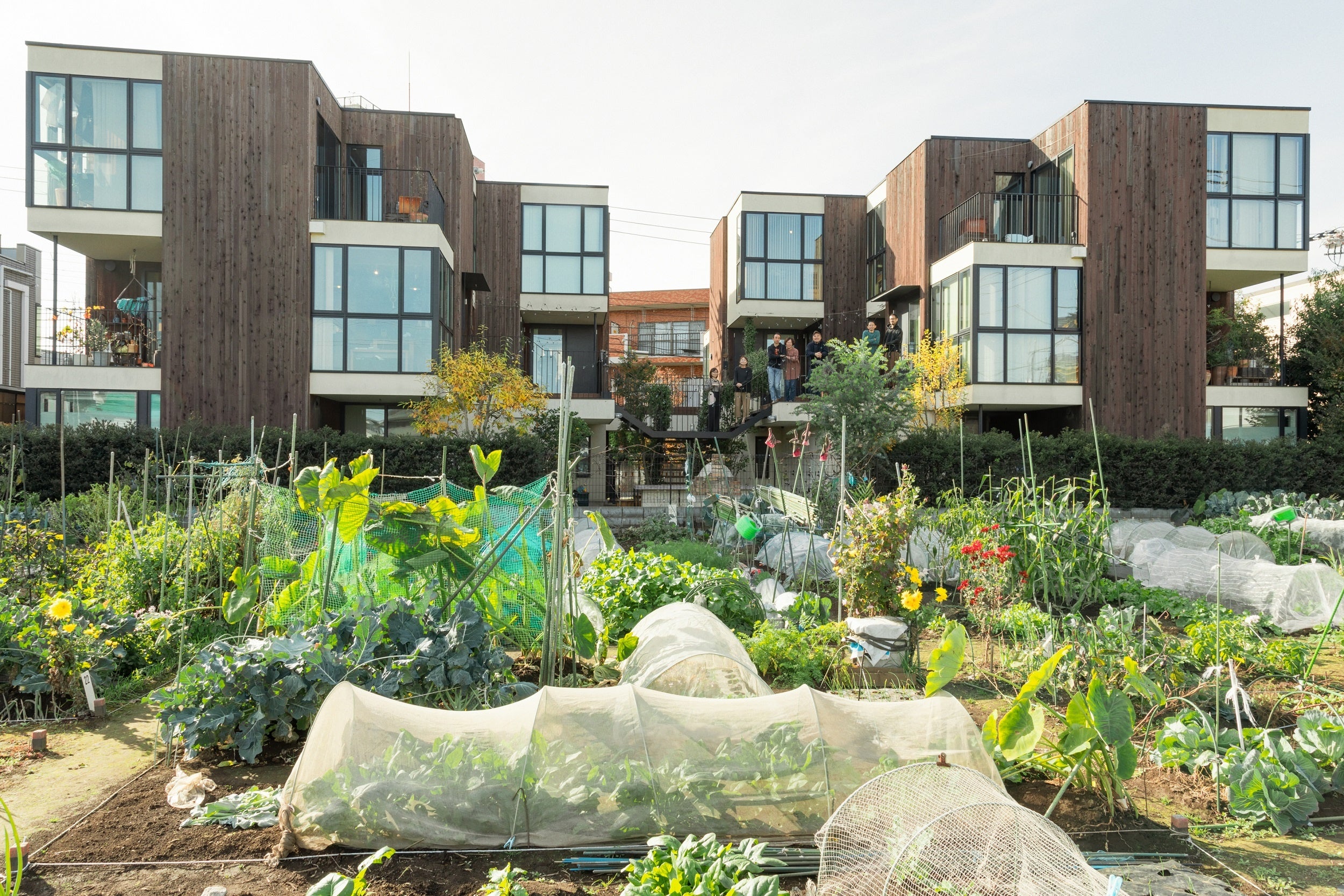 市民農園に隣接した家族向けの賃貸シェアハウス「青豆ハウス」＜練馬区＞