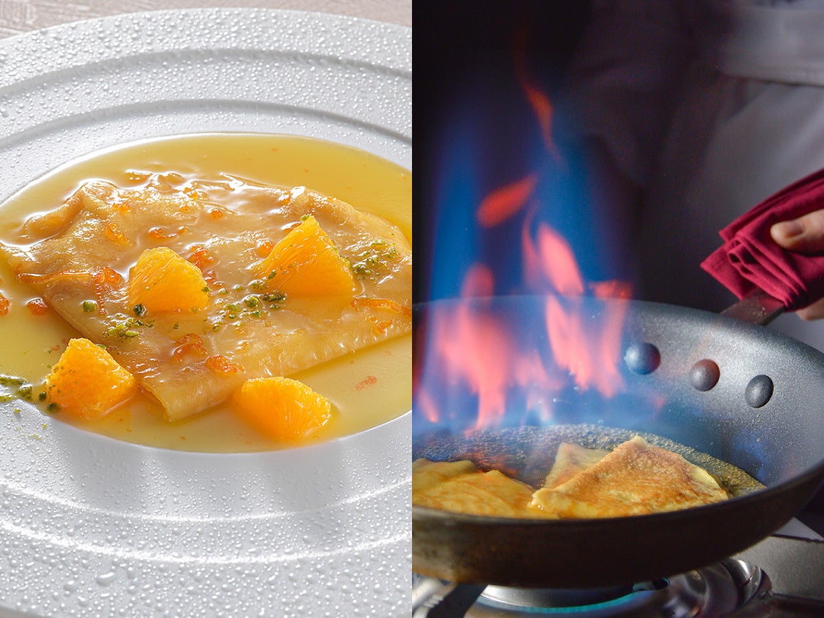 クレープシュゼット（イメージ）