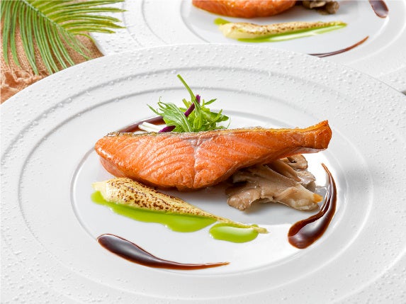 ふくいサーモンのミキュイ［ディナー限定］