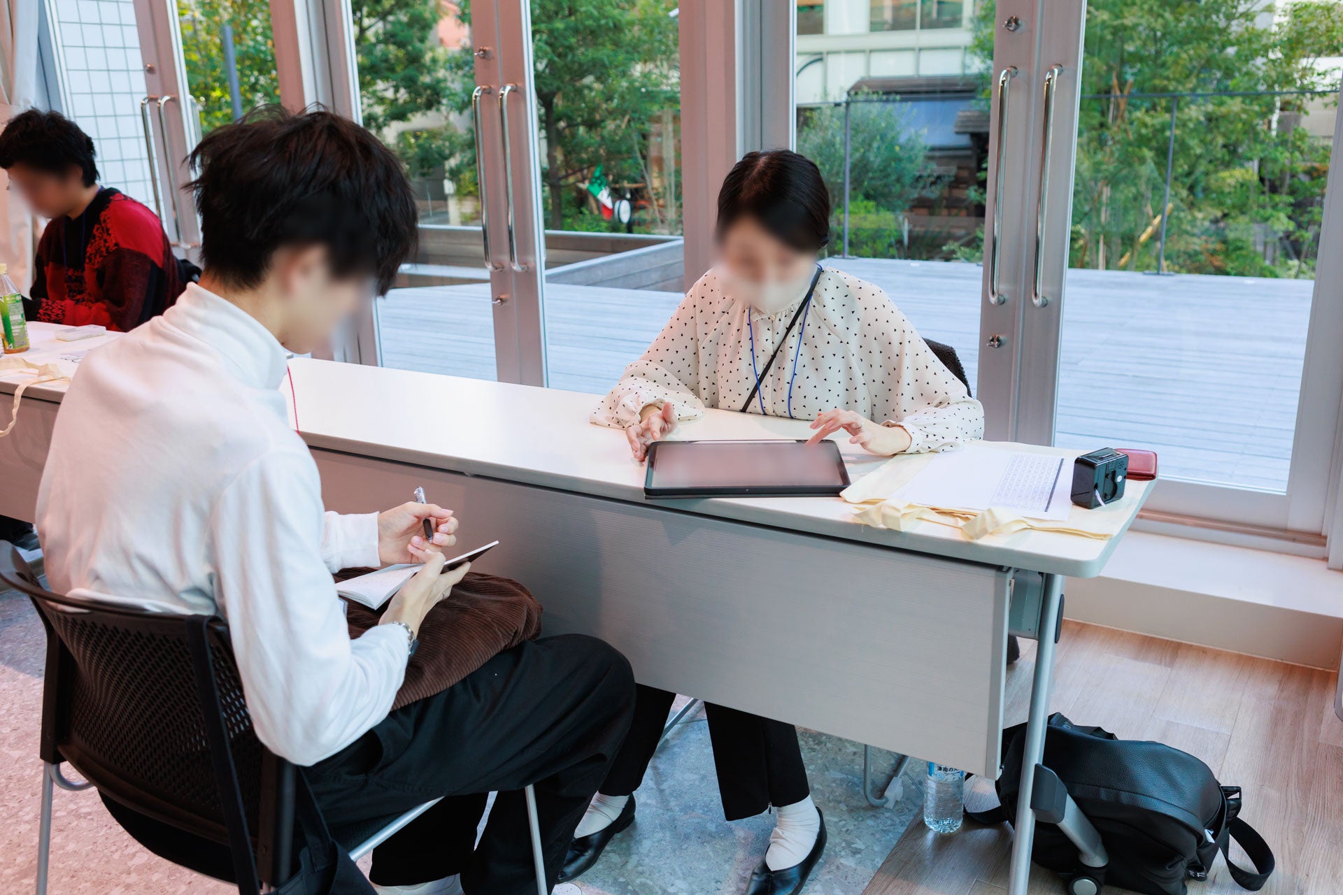 マンガ専門誌各誌が出張編集部を出展しています