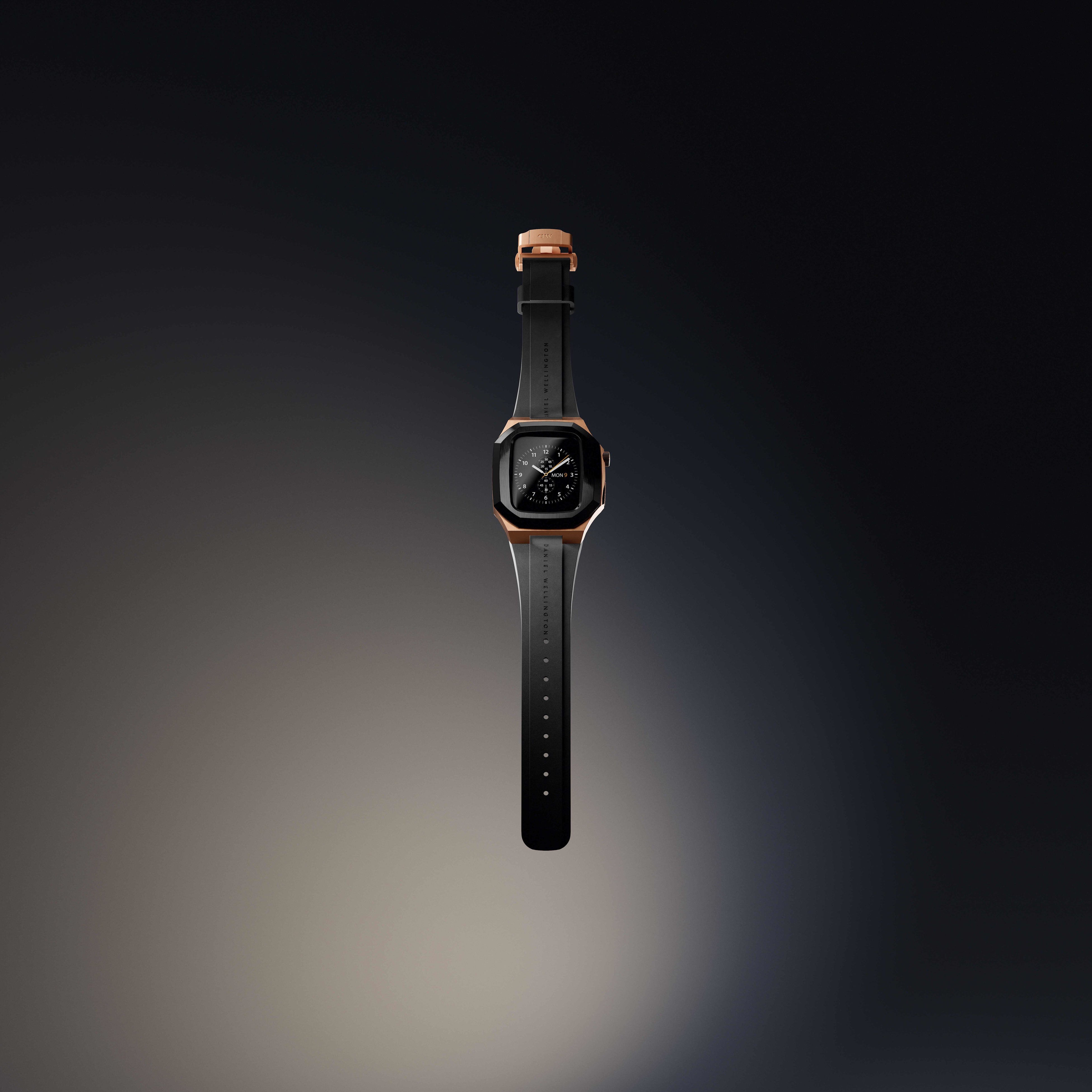 スマートウォッチ ダニエルウェリントン Apple Watch Switch Black Black