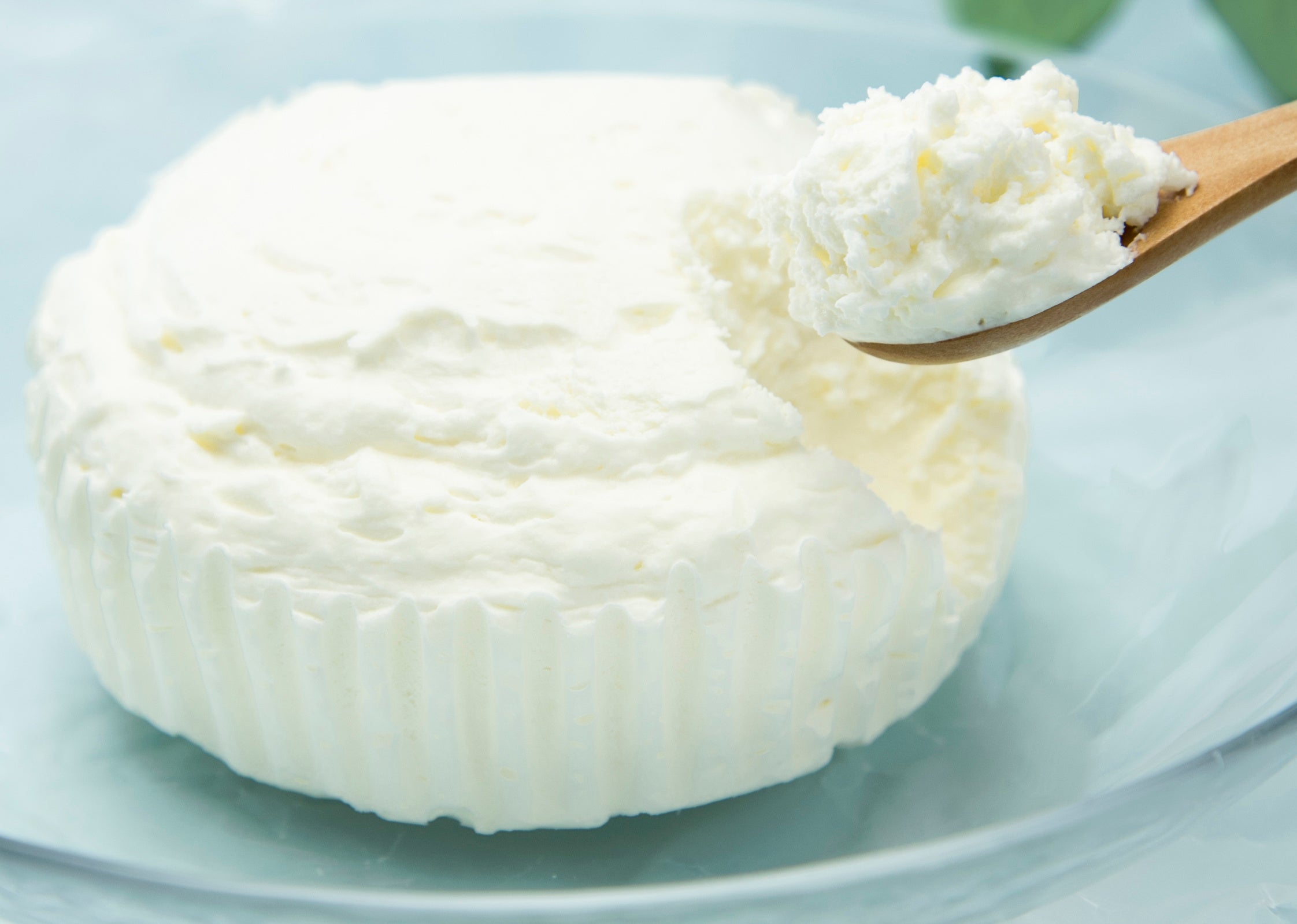 「やぎミルクのレアチーズケーキ」　1,620円