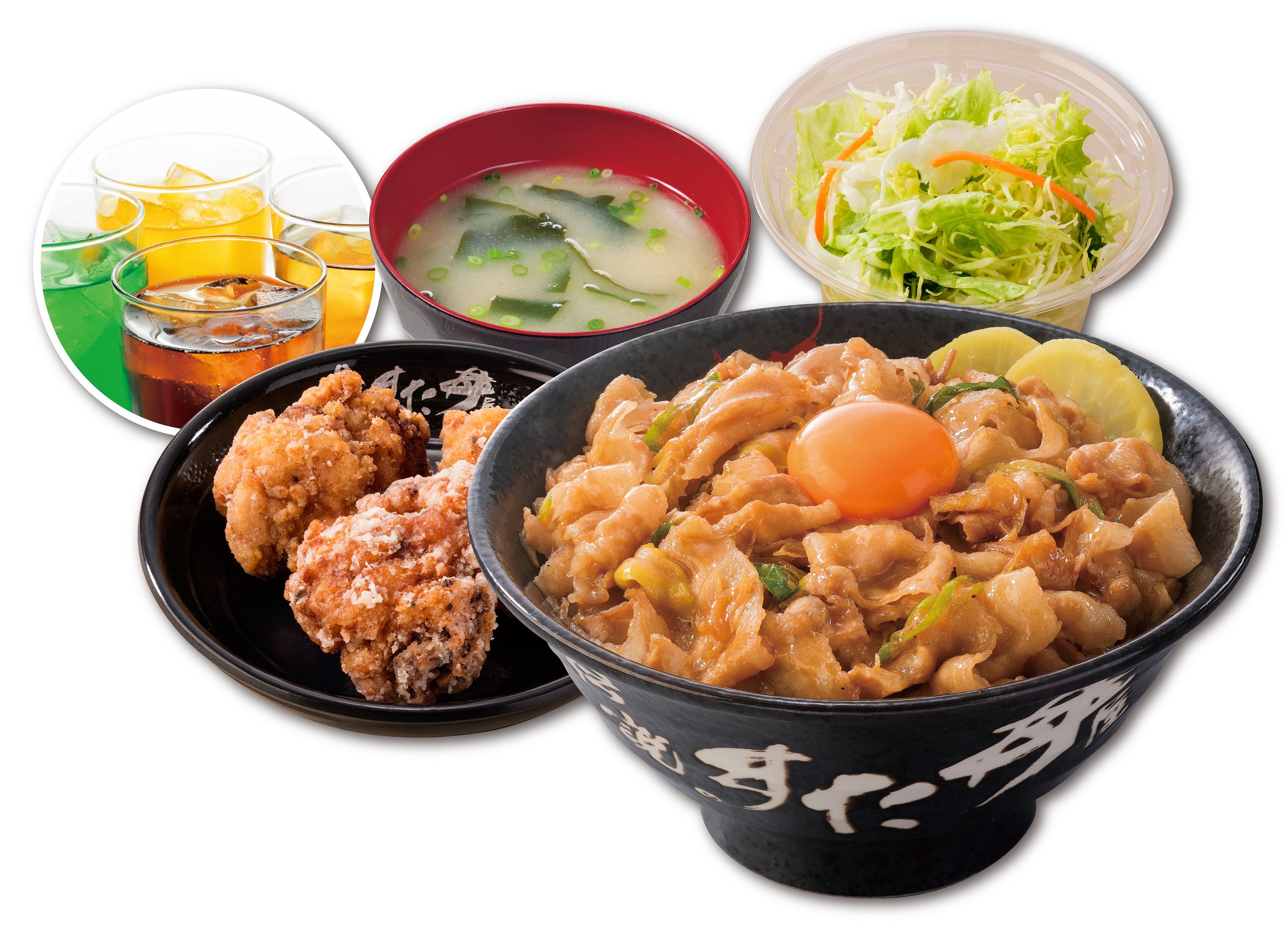 多賀セット(すた丼とセット) 1,518円