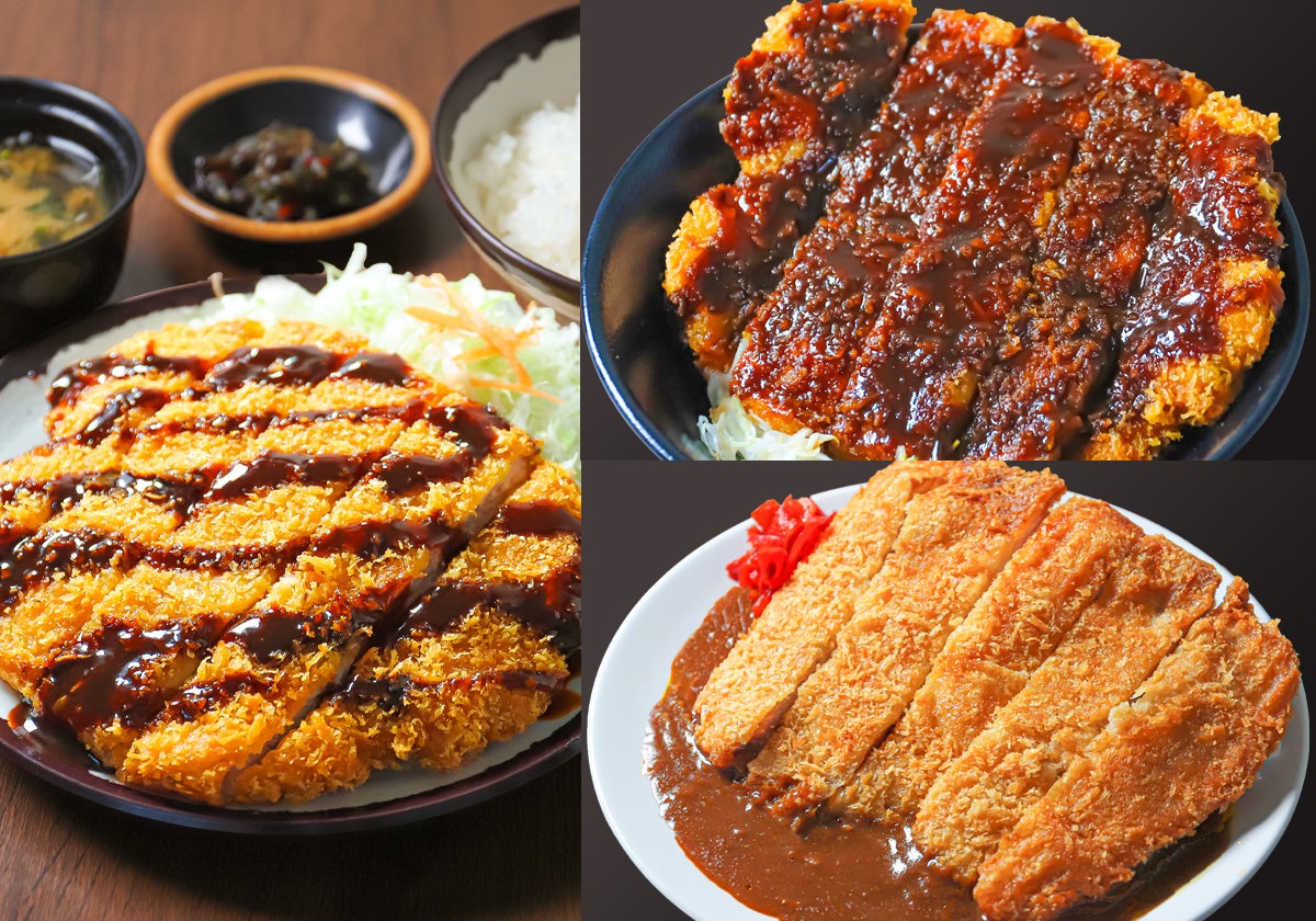 わらじかつメニュー各種