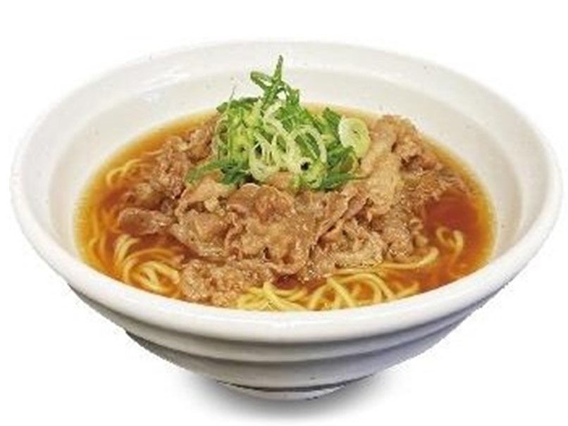 ▲牛肉ラーメン　790円（税込）