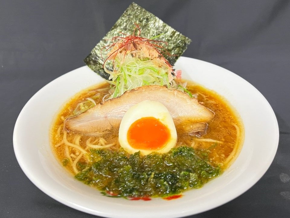 東名阪道 EXPASA御在所（上り）開花屋楽麺荘  蔵出し味噌のあおさらぁめん 980円