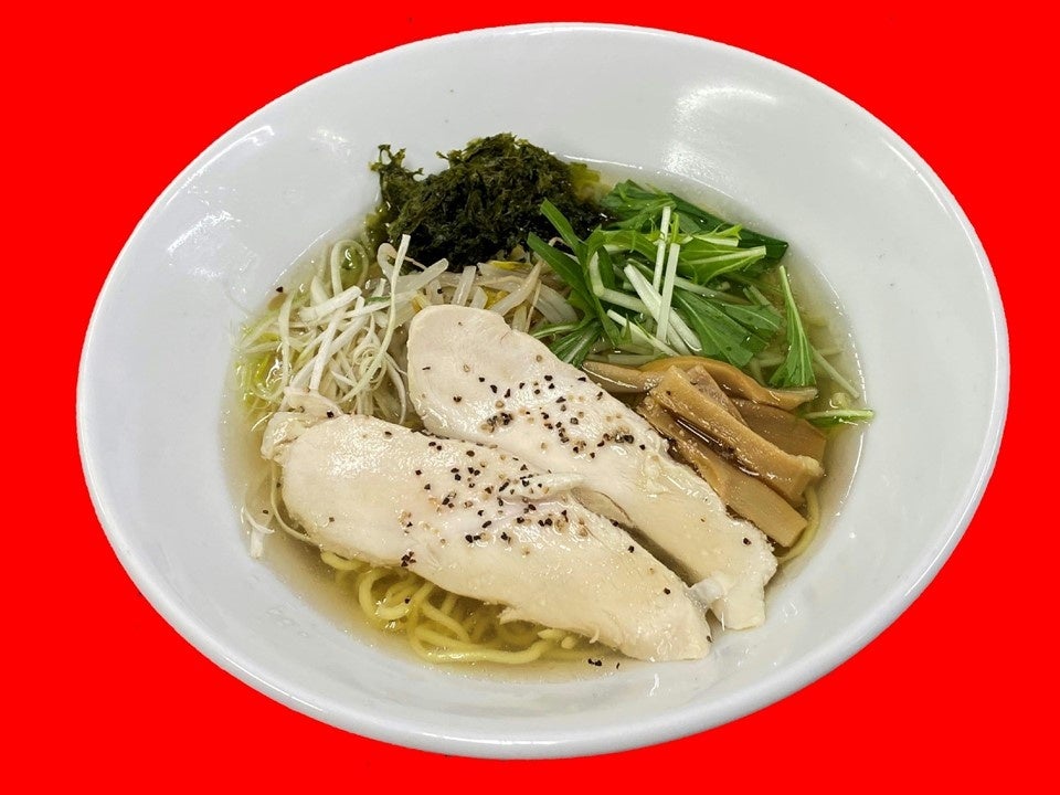 伊勢道 安濃SA（下り）太光庵  あおさ鶏塩ラーメン 950円