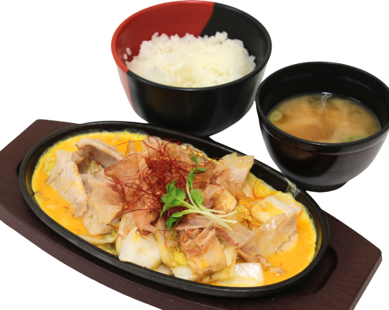 漬物ステーキ定食 1,150円