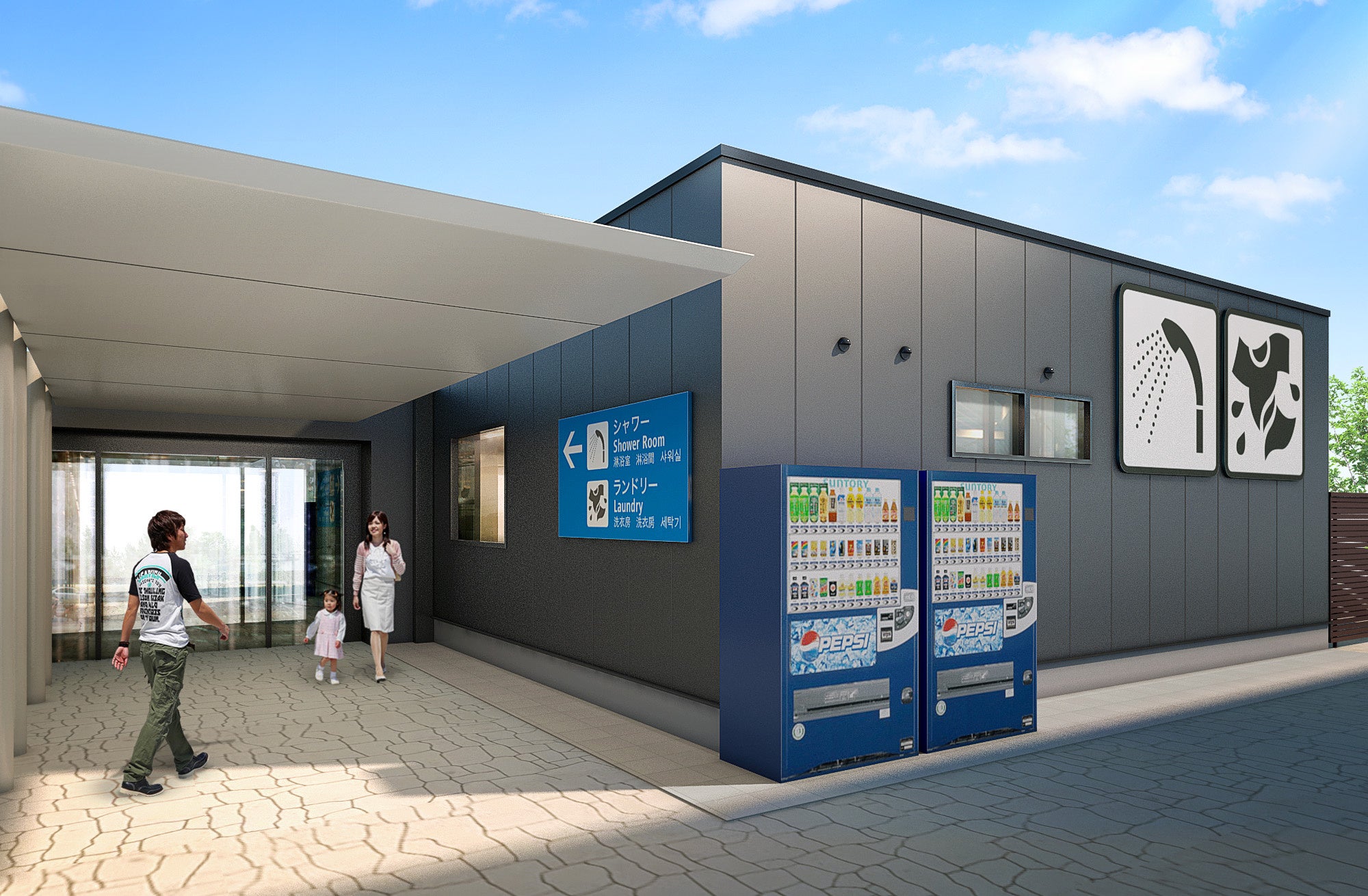 関SA店舗イメージ