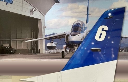 ⑤特大尾翼との記念写真イメージ