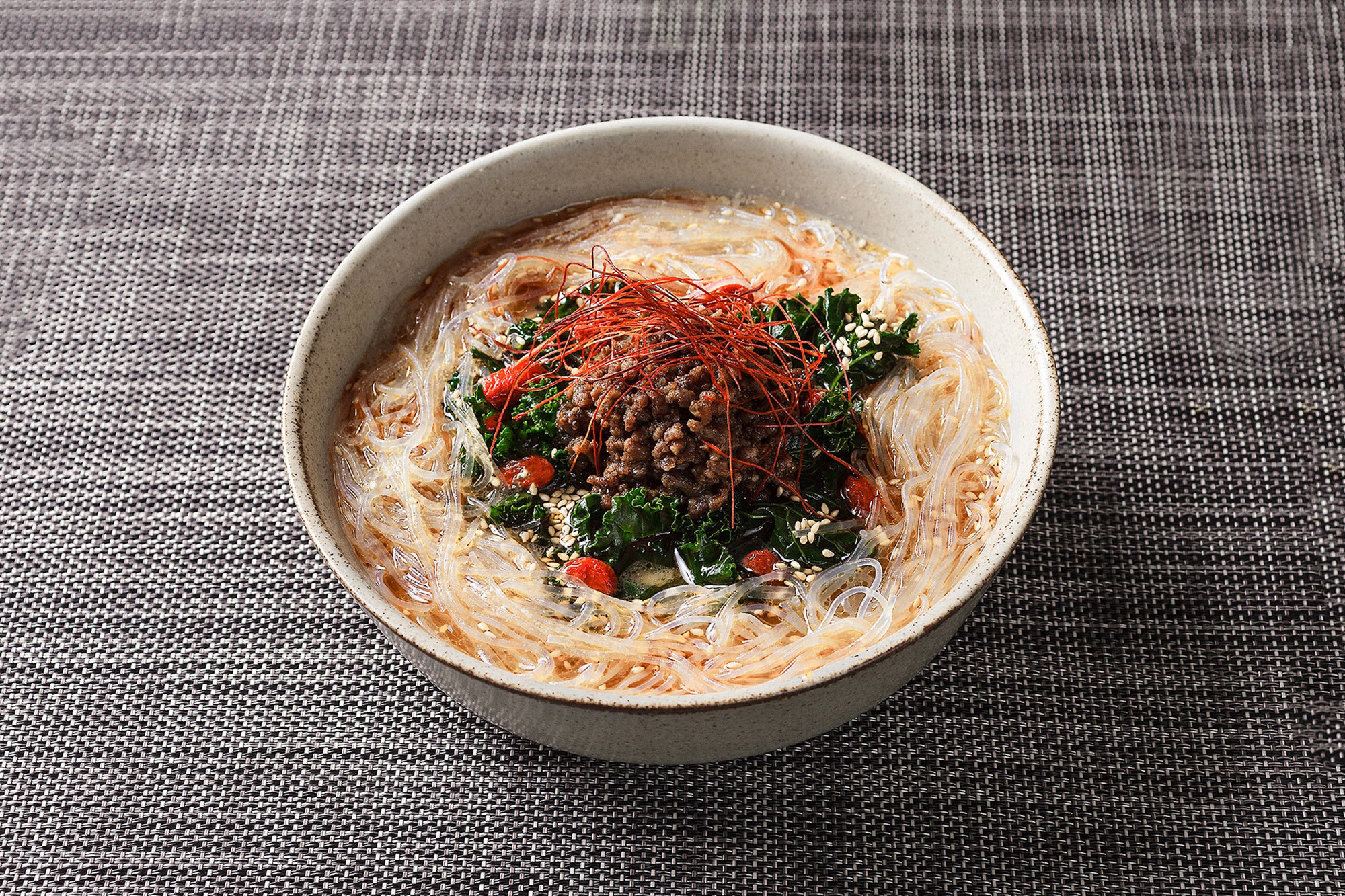 漢方三元豚の豆乳坦々春雨