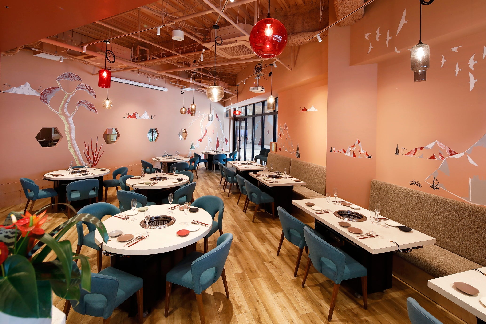 落ち着いたダイニング