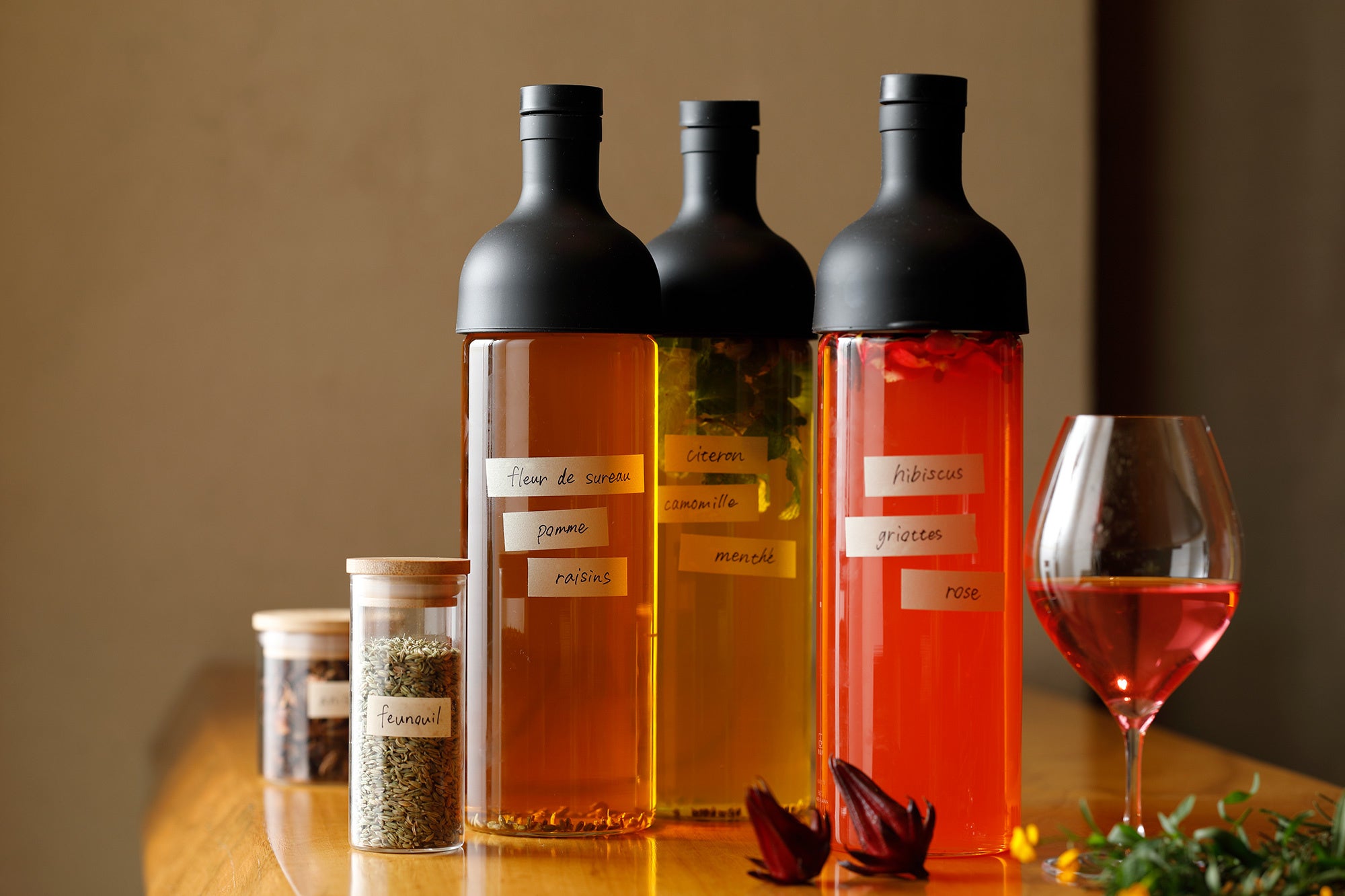 シェフのひらめきから生まれるノンアルコールドリンク