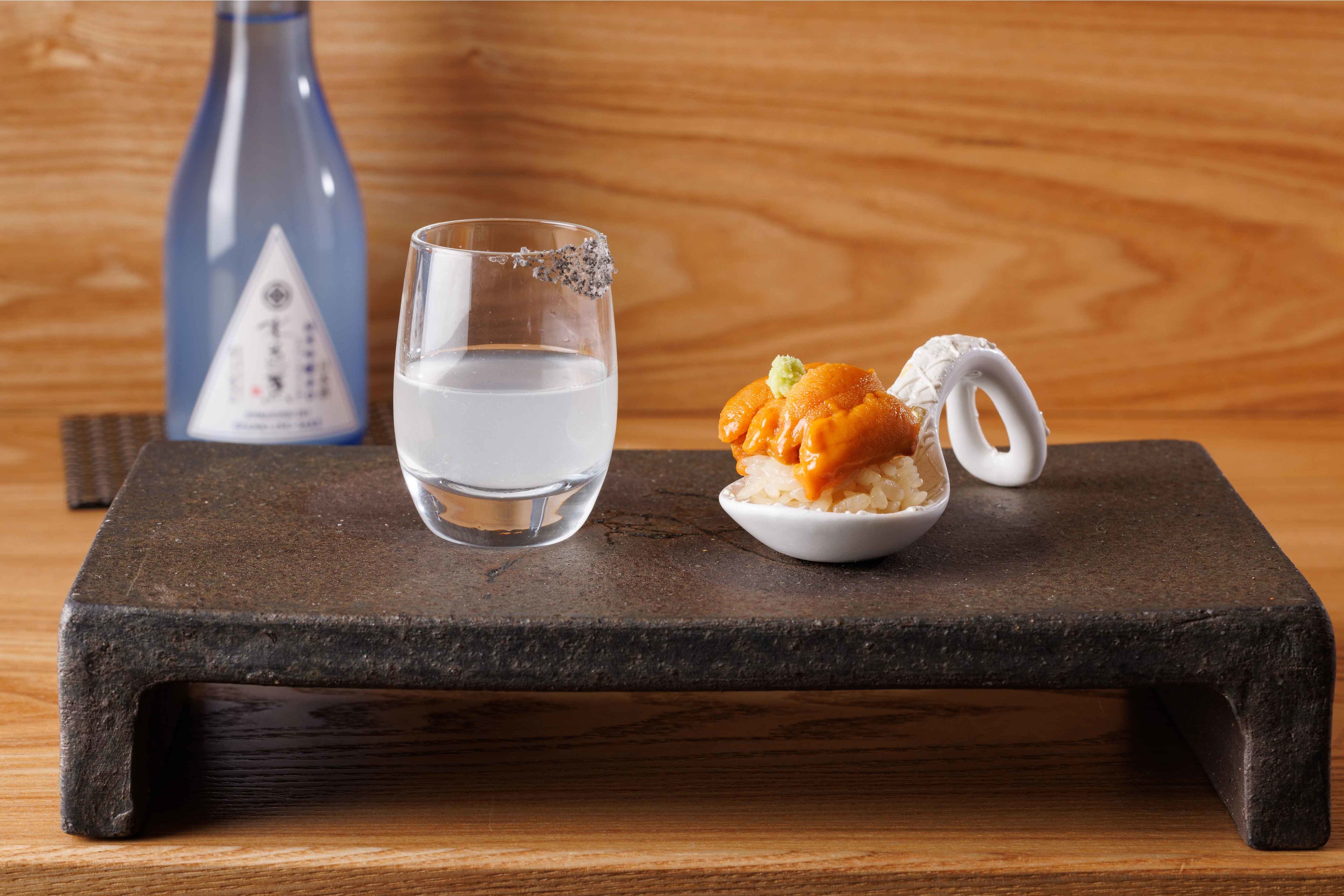 生雲丹日本酒ペアリング