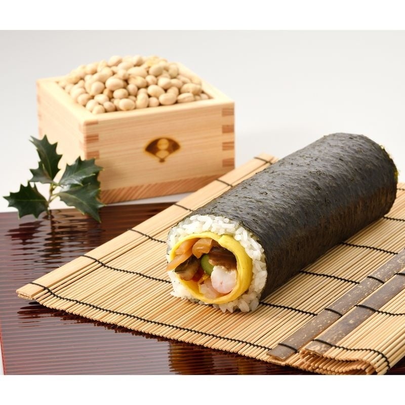 鯛と柚子の丸かぶり寿司