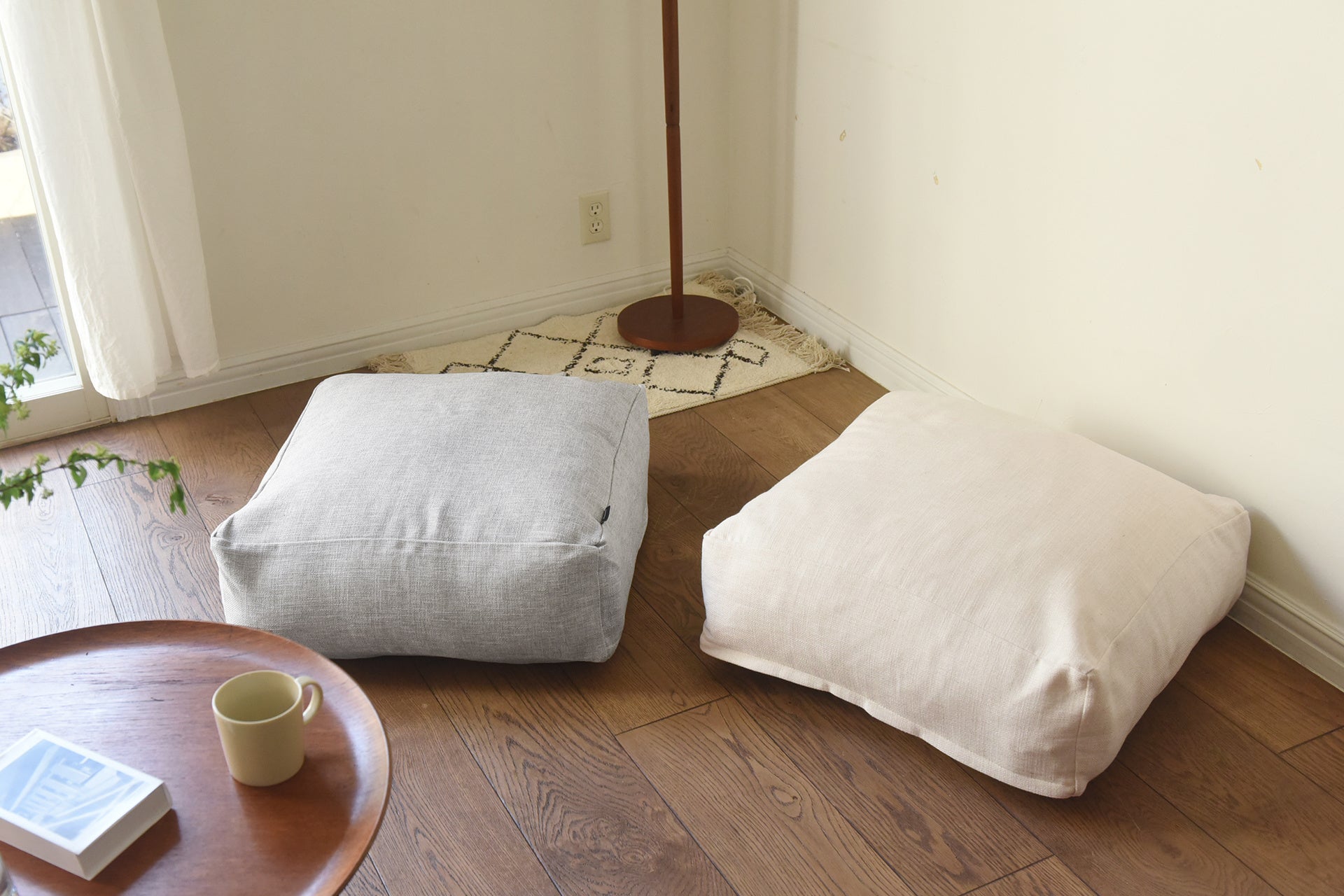 ゆったり座れるクッション