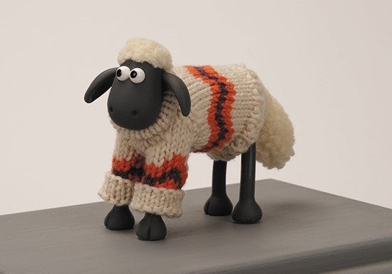 「ウォレスとグルミット 危機一髪!」 A Close Shave　レプリカの小道具を付けたパペット（1995年）