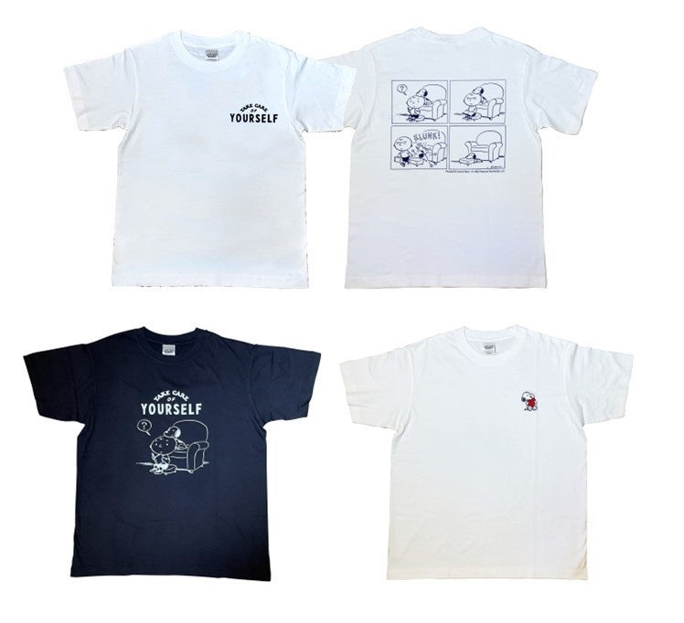 ●Yourself オーガニックコットンTシャツ (全3種) 各5,280円 SML 各3サイズ展開