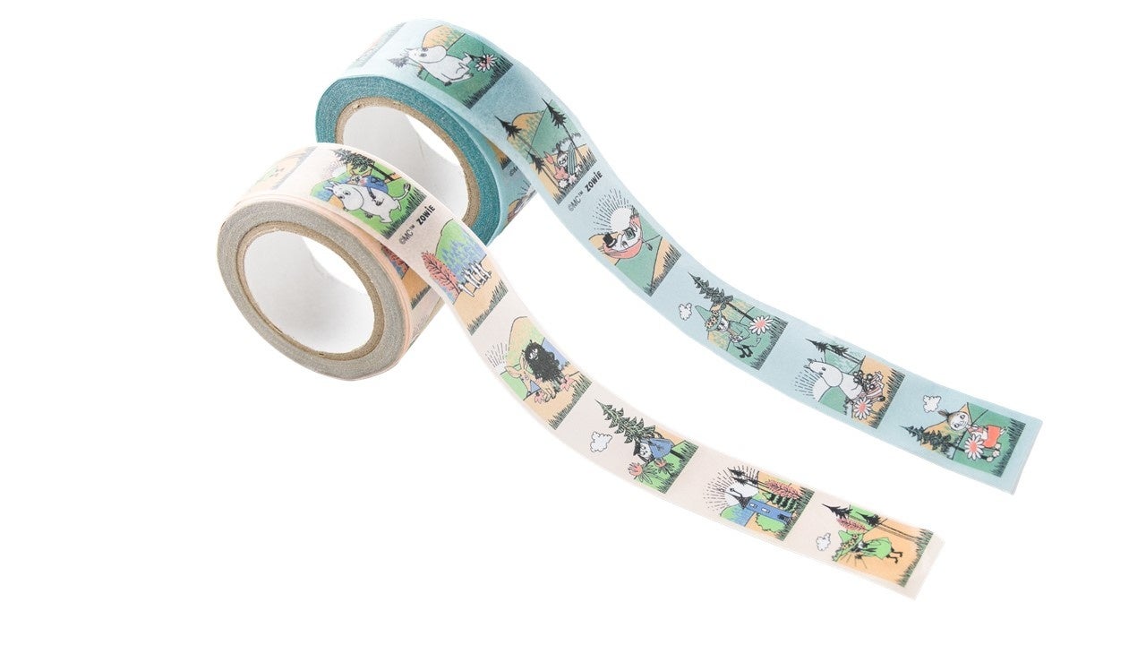 「マスキングテープ」&nbsp; &nbsp;&nbsp;&nbsp; (ベージュ・ブルー)各484円