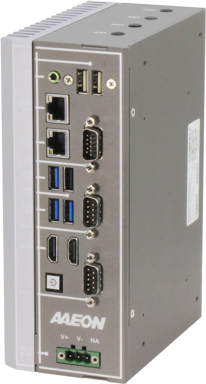 Aeon Computer AAEON 第12世代 Alder Lake Core™ i7-1265UE/ i5-1245UE/ i3-1215UE搭載 DINレール取付 ...