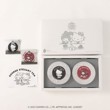 【ハローキティ♡マイメロディ】ミニ缶ギフト（２缶セット）2,500円（税別）