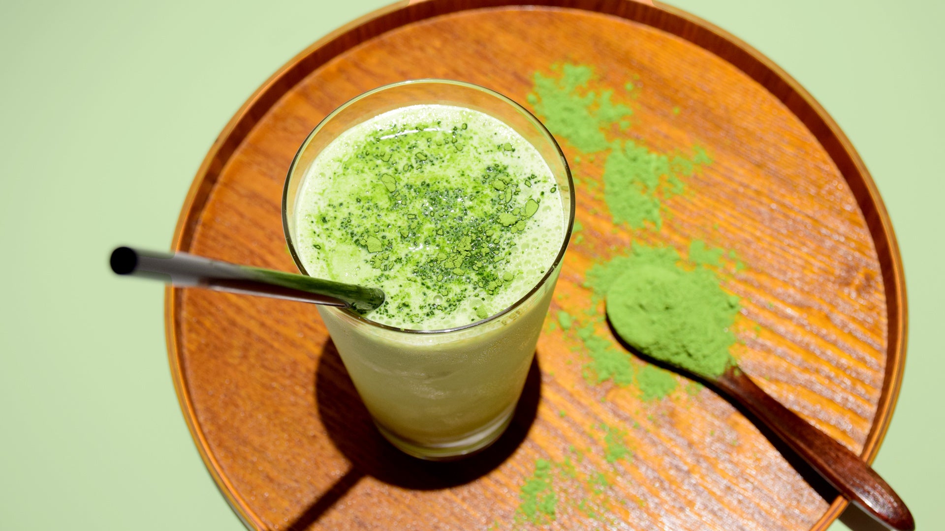 抹茶スムージー