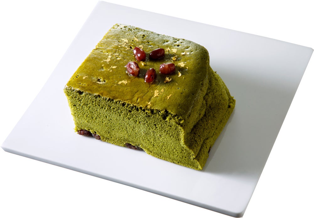 京仕立ての宇治抹茶台湾風カステラケーキ 　　　　　　　　税込￥1,080　 （本体価格￥1,000）