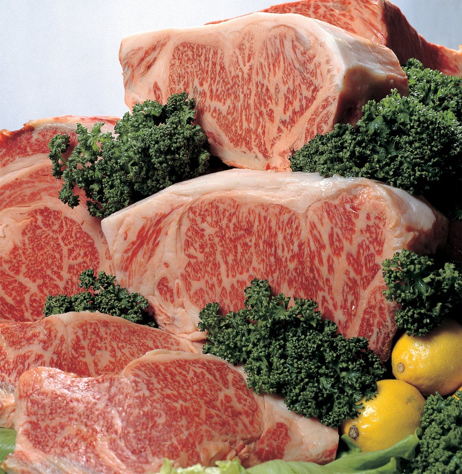 石垣牛の霜降り生肉(焼肉・ステーキ用)