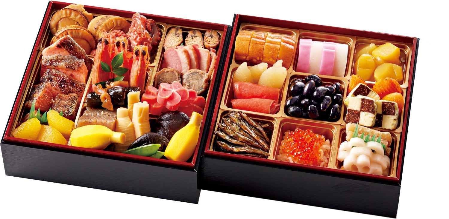 紀ノ国屋和風おせち料理二段